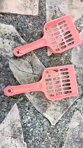 Mango ช้อนตักทรายแมว ที่ตักทรายแมว ที่กรองทำความสะอาดทรายน้องแมว ขนาด 8.8x19.8x2.5x cm ป้องกันความชื้น เบา เก้าส