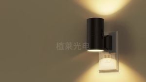 LED Night Light Plug in Dusk to Dawn Sensor Adjustable Brightness Dimmable Night Lights for Kitchen Hallway Bedroom Stairs
