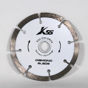 K55 Mata Gerinda Potong Keramik Ubin Beton Marmer Granite Batu Alam Adesit 105x2x16/20mm White Diamond Blade 4inch Grinda Potong