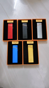 Bật lửa điện plasma AW867 thiết kế nhỏ gọn chống gió tốt thích hợp làm quà tặng  mang đi đã ngoại - kèm hộp đựng và dây sac Type C.