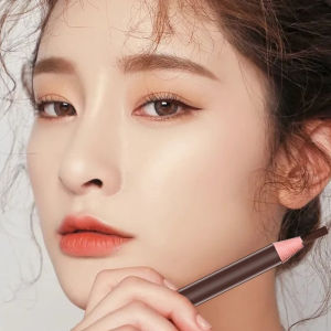 Pensil Alis Tahan Lama Tahan Air Keringat Tidak Memudar Riasan Wanita Alis Kabut Sangat Halus Pensil Alis Dapat Dikupas -🌹Tamia