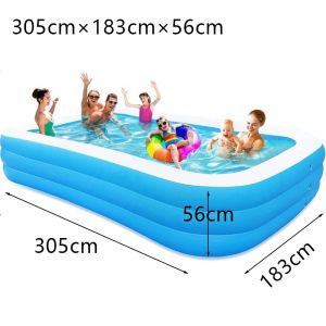 Bestway Inflatable Swimming Pool for kids Family Size Inflatable And Thickened Outdoor swimming Pool