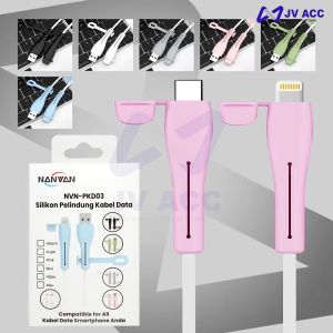 NANVAN NVN-PKD03 CASE COVER SILIKON PELINDUNG UJUNG KABEL DATA CHARGER CASAN