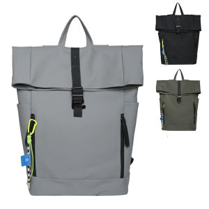 Plain Color Expandable Men Backpack Women Bagpack Beg Galas Lelaki Beg Rancel Perempuan 背包男女 双肩包男女 6698