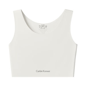 CarbinKoneer | เสื้อชั้นในไร้ตะเข็บ CarbinKoneer สำหรับผู้หญิง ทรงกระชับหน้าอกแบบเสื้อกั๊ก ดีไซน์ใหม่ปี 2025 ชุดกีฬา ไร้ตะเข็บ ทรงเข้ารูป