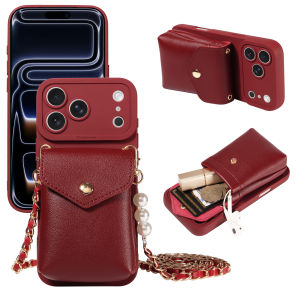 Leather Phone Case for IPhone 17e/17pro Max/16pro Max/15 14 13 12 11 7 8 Plus X XS XR Shockproof and Drop-resistant Wallet Case