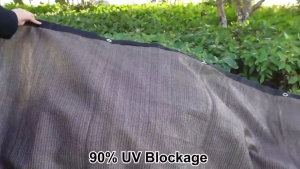 Anti-UV Sunshade Net 90% Shading Rate Outdoor Garden Net Farm Net Greenhouse Net Shade Cloth Net Car Cover#ZYW