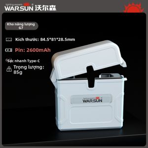WARSUN | Đèn Đeo Đầu Đi Cá Cảm Ứng Sáng Lâu