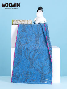 Khăn Mặt Cotton Đôi Mặt Moomin Moong Towel Khăn Mặt Cotton Nguyên Chất Khăn Mặt Du Lịch Trung Quốc Đại Lục Moomin Museum