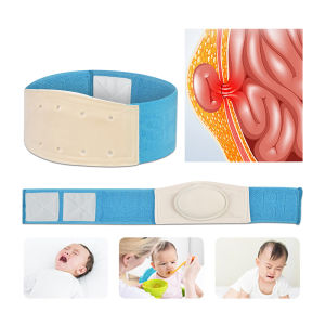 Salorie trẻ sơ sinh rốn Đai thoát vị với 3 thoát vị Pad trẻ sơ sinh lỗ rốn rốn hỗ trợ dán điều trị