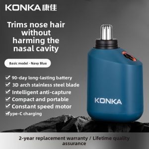 MONLEYTA | Electric Nose Hair Trimmer Mens Tool Womens Nose Pore Hair Removal Razor Nasal Hair Grooming Device Universal Use