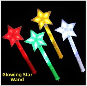 JIXIN | Glowing Star-shaped Cheerleading Glowsticks