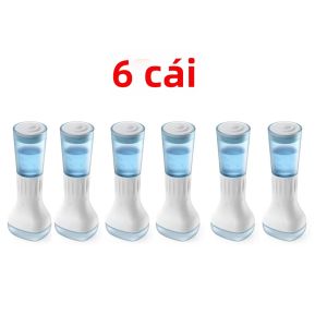 Derma Stamp Microneedle 0.2mm 140 Count Với Hộp Đựng Serum Dành Cho Mặt Da Đầu Tóc Râu - Dụng Cụ Trang Điểm Làm Đẹp Cơ Thể