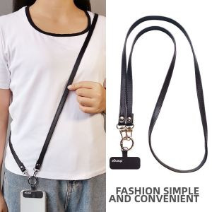 ZHENGEGE | Crossbody Adjustable Long Fashion Leather Strap For Phone or Camera