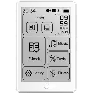 Famue | E-Reader Famue BF07 E-Ink E-Book Mini 2.7 Inch 32GB Portable MP3 Player Classroom Voice Recording Outdoor Sports Night Reading