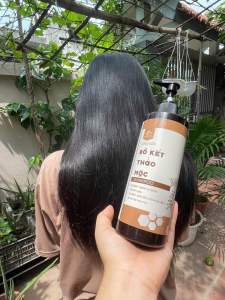 Dầu gội Bồ kết thảo mộc giúp ngăn rụng tóc phục hồi và kích thích mọc tóc chai 500ml