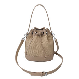 กระเป๋าถือทรงถังทรงกลมแบบสะพายข้างสำหรับผู้หญิง กระเป๋าถือแบบสะพายไหล่เดียว กระเป๋าใส่โทรศัพท์มือถือ กระเป๋าสะพายข้างแบบลำลอง กระเป๋าถือทรงกลมแบบดั้งเดิม