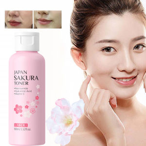 Nước Hoa Hồng Laikou Sakura 100ml Dưỡng Sáng Da Dưỡng Ẩm Chống Lão Hóa Kiểm Soát Dầu Làm Đẹp Da Cho Da Khô Và Mệt Mỏi