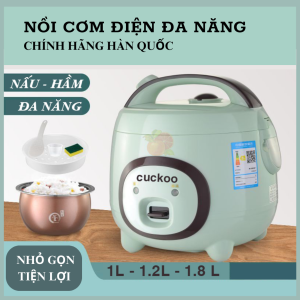 Nồi Cơm Điện Mini CUCKOO Công Suất 400W Lòng Nồi Tráng Men Siêu Chống Dính Tiện Lợi Dễ Dàng Sử Dụng