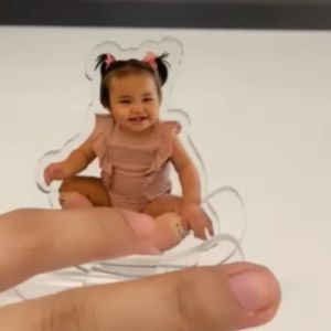 Customized Swinging Standee Acrylic Decoration