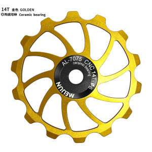 1pc 14T 15T 16T Roller Rear Derailleur Pulley Ceramic Bearing Jockey Wheel MTB Road Bike Guide For Shimano Sram