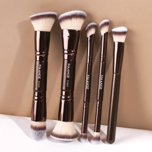 MAANGE | MAANGE 5pcs Makeup Brush Set Foundation Blush Concealer Eyeshadow Brushes Multi-Purpose Makeup Brush Kit Professional Brushes