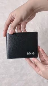 LADY - Dompet Tipis Pria Dompet Kasual Multi-Kartu Gaya Korea N01 Dompet Pria Bahan Kulit PU Leather Pre