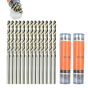 Bộ 10 Mũi Khoan Xoắn Mini 0.5-3.2mm Thép Tốc Độ Cao Cán Thẳng Dùng Cho Đồ Gỗ Dụng Cụ Quay Khoan Kim Loại Mũi Khoan Cầm Tay