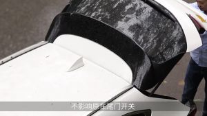 Mazda CX5 KF 2017 - 2025 Belta Ducktail Rear Roof Spoiler Wing Sports Original Car Style Fixed Wind Pressure Wing CX-5