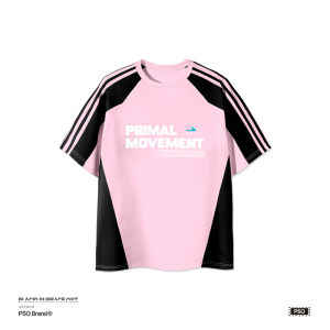 PSO Brand Mens And Womens Knitted Short Sleeve T-shirt Quick Dry Moisture Wicking Color Block Shoulder Insert Sporty Top