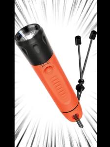 Diving FlashlightProfessional Dive Light1800 Lumens IPX-8 Waterproof Flashlight100m Underwater Flashlight5500K White Light