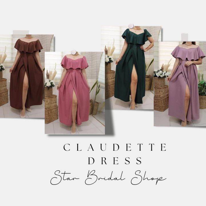 Plus Size Woman Formal Dresses Claudette 3xl Size Only Lazada Ph 