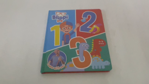 Blippi 123 Board Book For Kids To Learn All About Numbers