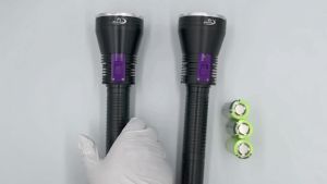 Đèn Pin Lặn LED Công Suất Cao 3xXHP70 IP68 Đèn Chuyên Dụng Cho Thợ Lặn Câu Cá Ngoài Trời Bãi Biển Hợp Kim Nhôm Đen Sạc Lại Được