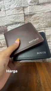 Dompetkoe Dompet Pria Cowok Dewasa Bovis Import Harga Murah Model Keren Anak Muda Terbaru Kekinian Kualitas Distro Bahan PU Leather