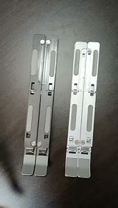 【Ship today】Portable Laptop Stand Riser Foldable Adjustable Notebook Holder Vertical Computer Stand desk Tablets Laptop Holder for Notebook Laptop Stand Bracket Foldable Alloy Laptop Holder for PC Notebook