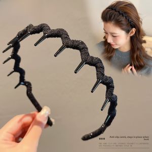 Womens Wave Hairband Anti-Slip Face Washing Special Use Headband Fashionable Hair Accessories Fresh out New 2024