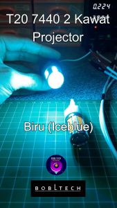 BOBLTECH Lampu Sein Mundur Mobil Led T20 W21W 5630-33 2 Kawat (Isi 2)