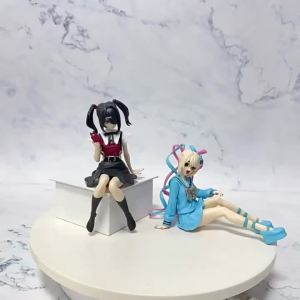 Bandai | NEEDY STREAMER OVERLOAD OMG kawaii chan Anime Girl Figure Ame-chan Action Figure Super Ten-Chan Figures Model Doll Toy Gift