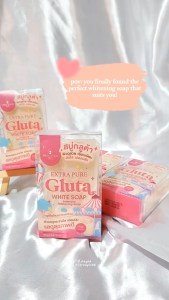 SG INSTOCK Precious Skin Extra Pure Gluta White Soap 80g+FREE Foaming Net
