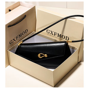 French Vintage Underarm Bag Single Shoulder Commuter Womens Bag GXFMOD Original Design Breadstick Bag Soft Synthetic Leather