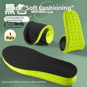 Shock Absorbing Sports Insoles for Men with Sweat Absorption and Odor Prevention