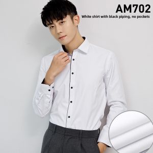 Boman | Iron-Free Casual Long Sleeve Shirt Black XL