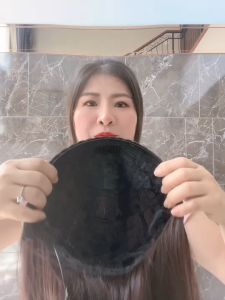 วิกครึ่งหัวฮาฟวิก(heart)ฮาฟวิกเปียคาดผมยาว35Cmทรงฟาร่า พร้อมส่งในไทย