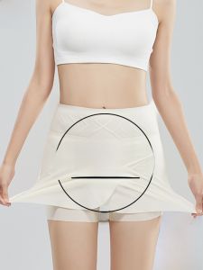 MiiOW | Quần an toàn mùa hè cho nữ Quần đùi nâng hông cotton nguyên chất Quần áo che chắn khi mặc váy Quần lót hai trong một