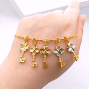 Yon Hing Charm Kunci 21 Kosong (5D) Emas 916