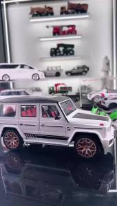 AMG G63 Shadow Wing Special Edition Exquisite Die-cast Alloy Luxury Performance Off-road SUV Collectible Light & Sound Kids Toy