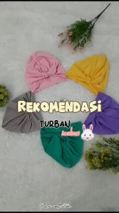 [MURAH] Turban Kelinci Mutiara | Turban Anak | Turban Bayi | BISA C.OD