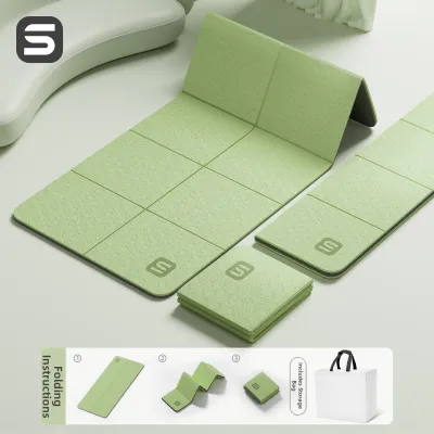 SHILIZI | Antibacterial Portable Non-slip Thickened Wide Shock-absorbing Silent Yoga Mat