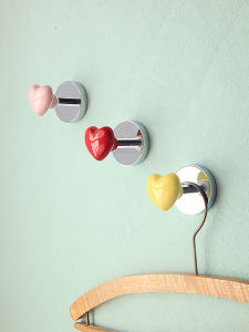 Cute Cartoon Door Back Hook Powerful No Drilling Multi Functional High Aesthetic Value Strong Traceless Wall Hanging Adhesive Hook